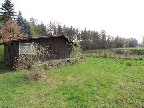 Prodej chaty, Bouchalka, Újezd u Hořovic, stavební pozemek 528 m²